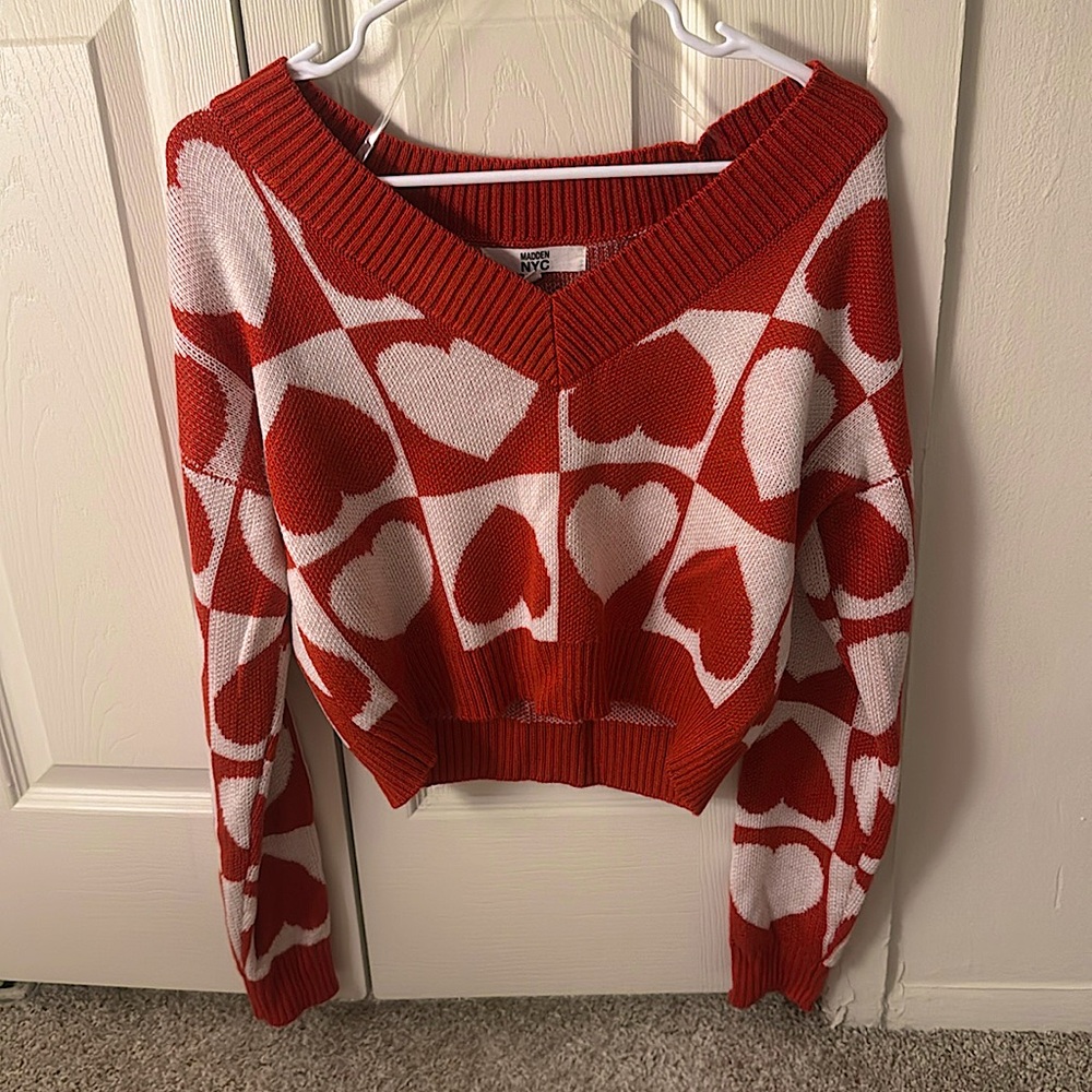 Heart sweater